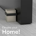 thumbnail image 5 of Mega Handles Square Door Stopper, 1.5 Inch, Floor-Mounted Wall Protector for Hardwood & Carpet Floors, Shock Absorbing Design, Quick Installation, 5 of 5