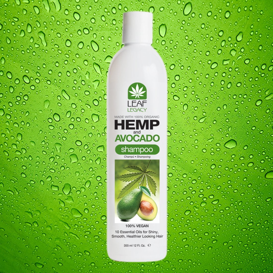 Leaf Legacy HEMP & AVOCADO SHAMPOO