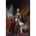 thumbnail image 3 of Van Loo, Charles Andre 11x14 Black Modern Framed Museum Art Print Titled - Portrait of King Louis XV of France and Navarre, 3 of 5