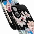 thumbnail image 2 of Oriental Floral Cat Phone Case, Vintage Japanese Art iPhone Cover, Elegant Artistic Protective Case for iPhone 16 15 14 13 12 11 Plus Pro Max Mini, 2 of 6