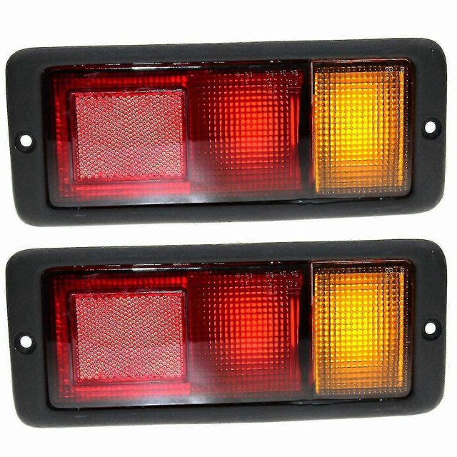 2pcs Rear Tail Light Bumper For Mitsubishi Shogun Pajero 1992-1999