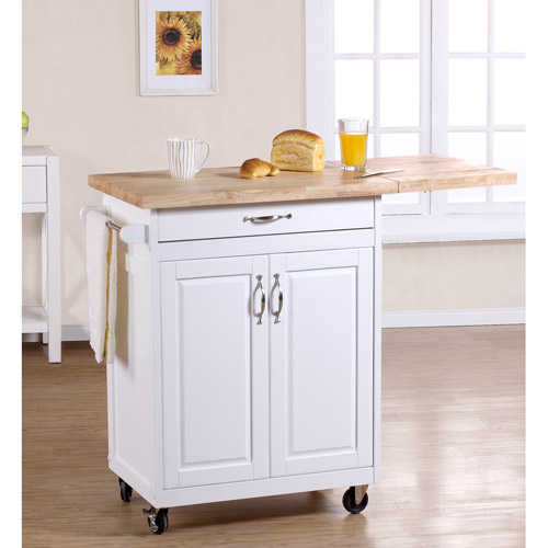 Mainstays Kitchen Island Cart, Multiple Finishes  Walmart.com