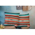 thumbnail image 4 of Set of 2 Light Watercolor Fishes Seamlessly Tiling Fish Pattern Throw Pillow Covers 18X18 Inch Decorative Pillow Cases for Couch Bedroom Living Room, 4 of 6