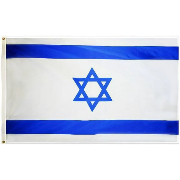 5x8' DURAWAVEZ ISRAEL NYLON FLAG CH&G