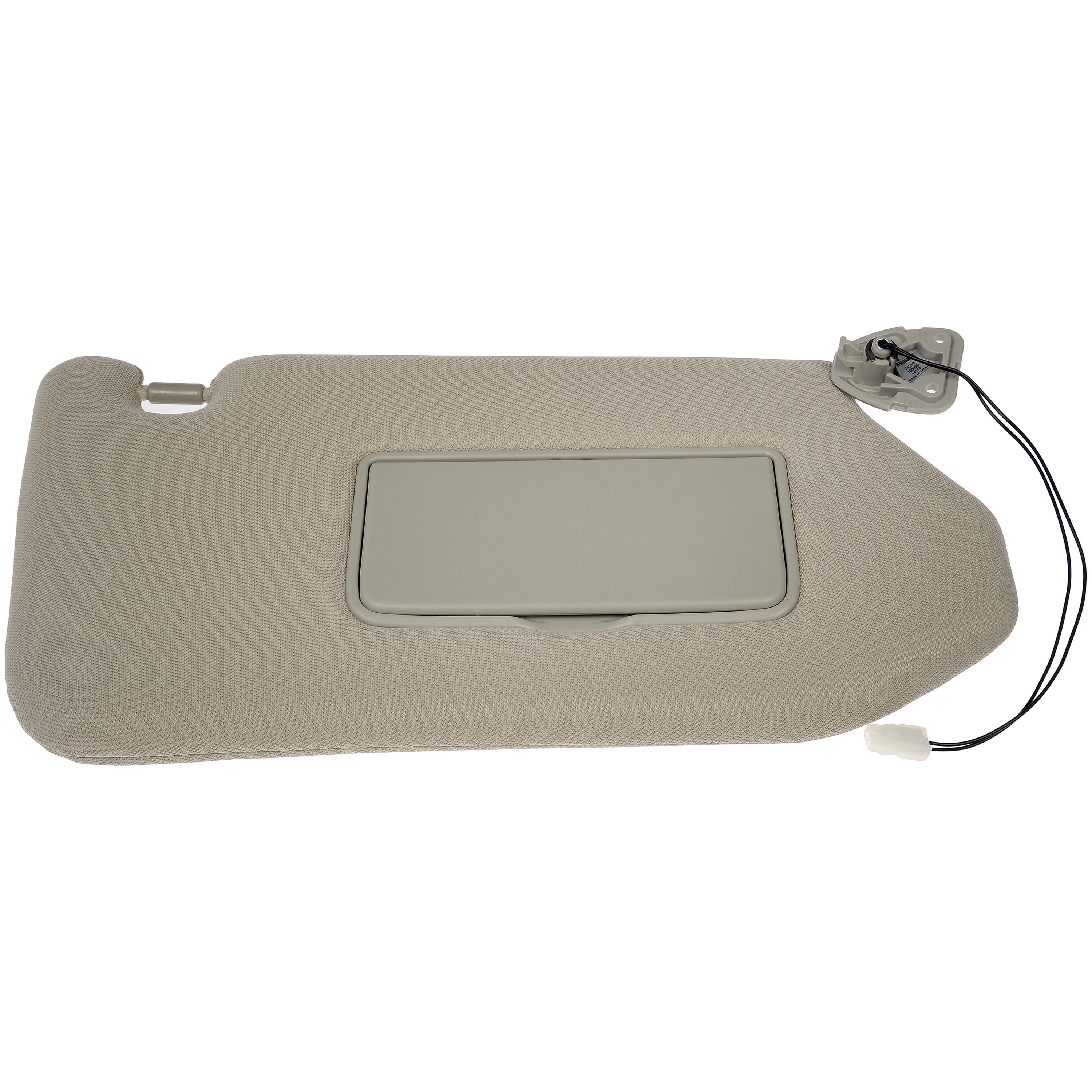 Dorman 74216 Passenger Side Sun Visor Assembly for Specific Nissan Models, Beige