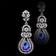 thumbnail image 5 of Joyería De La Manera Pendientes De Lujo Del Rhinestone Del Brillo Decoraciones Elegantes, 5 of 9