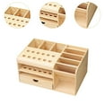 thumbnail image 6 of simhoa Screwdriver Storage Box with Drawer Tweezers Holder Wooden Mechanics Multipurpose DIY Tools Box Repair Tool Shelf Accessories, 6 of 9