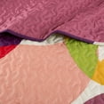 thumbnail image 2 of Lavish Home 66-10064-FQ Reversible Microfiber Evelyn Embossed Quilt Bedding Set with Shams, Pink Rose - Full & Queen - 3 Piece, 2 of 3