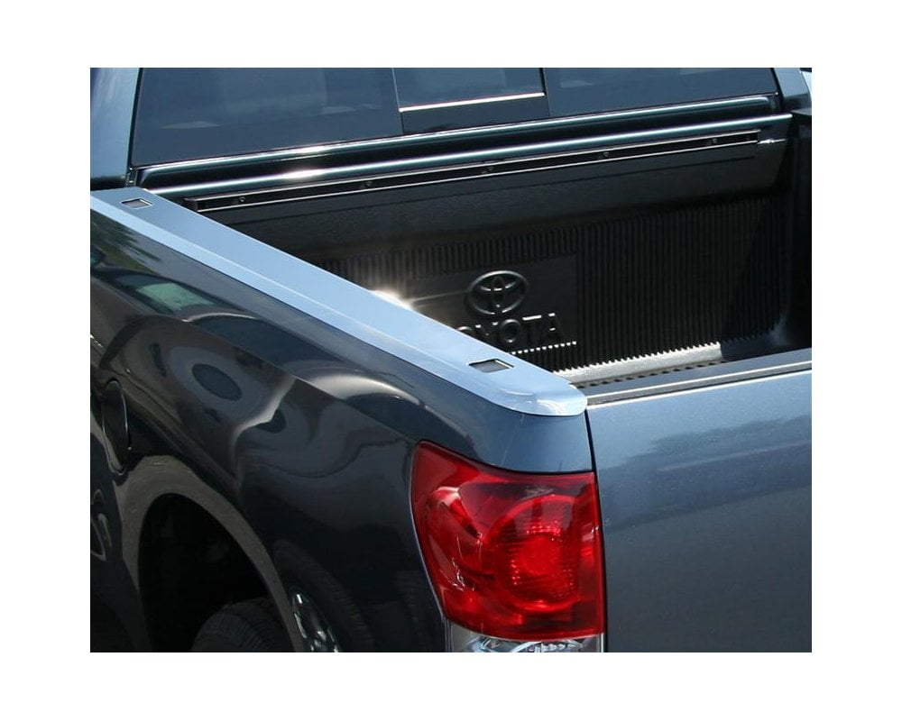 Putco 59595 Bed Rail Cap For Toyota Tundra, Polished Stainless Steel