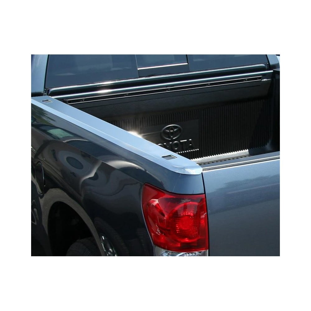 Putco 59595 Bed Rail Cap For Toyota Tundra, Polished Stainless Steel ...