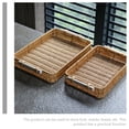 thumbnail image 2 of SOPOTUTU Plastic Storage Basket Storage Basket Khaki Housewarming Friends Balcony 1Pcs, 2 of 7