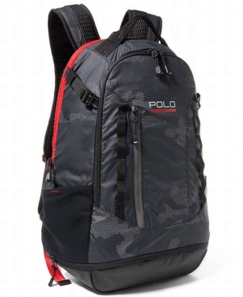 polo black backpack