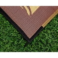 thumbnail image 3 of 42877 6'X 9' Leisure Mat Lattice Brown, 3 of 5