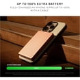thumbnail image 5 of Native Union Active Power Bank | Magnetic - MagSafe Compatible 5000mAh 15W Portable Charger with USB-C Cable - Compatible with iPhone 16, 16 Plus, 16 Pro, 16 Pro Max, AirPods (Apricot), 5 of 9