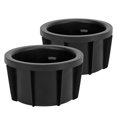 thumbnail image 1 of Inserto Para Portavasos De Caja De Consola, 2 Uds. Resistente A Impactos 55618-42040 Inserto De Soporte Para Vaso De Coche De Goma De Combinación Perfecta Para Coche, 1 of 7