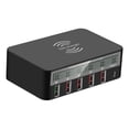 thumbnail image 3 of 100W Multi USB Fast Charger PD 20W QC 3.0 LCD Wireless Charger ,Easy to Use, 3 of 8