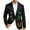 Black, variant on Blend For With Classic Slim Fit Jacket For St. Patrick's Day