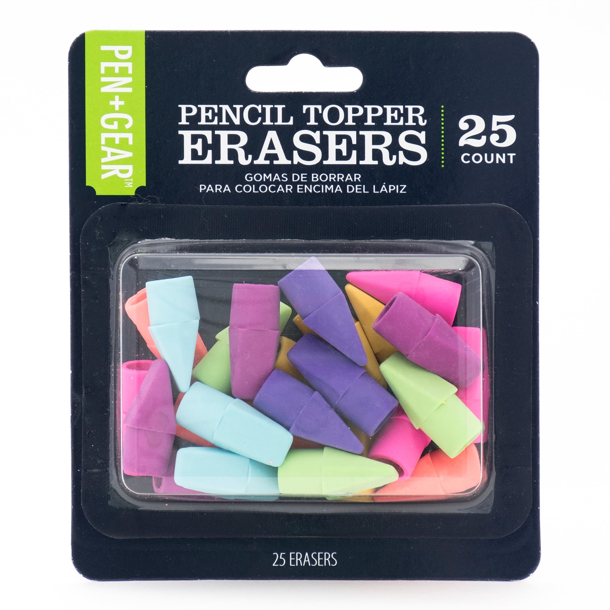 Pen + Gear Pencil Topper Erasers, 25 Count Walmart Inventory Checker