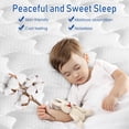 thumbnail image 6 of INGALIK Queen Mattress Pad, Cooling Breathable Bed Topper, Premium 400TC Pillow Top Mattress Protector Fitted Cover with 8-21" Deep Pocket, White, 6 of 11