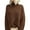 Brown, variant on PRETTYGARDEN Womens Long Sleeve Fall Sweater Trendy Loose Mock Neck Knit Pullover Jumper Tops Fashion Winter Clothes
