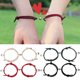 thumbnail image 5 of Muyoka Pulsera magnética para parejas, ajustable, atrayente, a juego, hecha a mano, cuerda, parejas, pulseras, cadena, amor, joyería, regalos para pareja, novio, novia, mejor amigo, verde Muyoka Hogar, 5 of 6