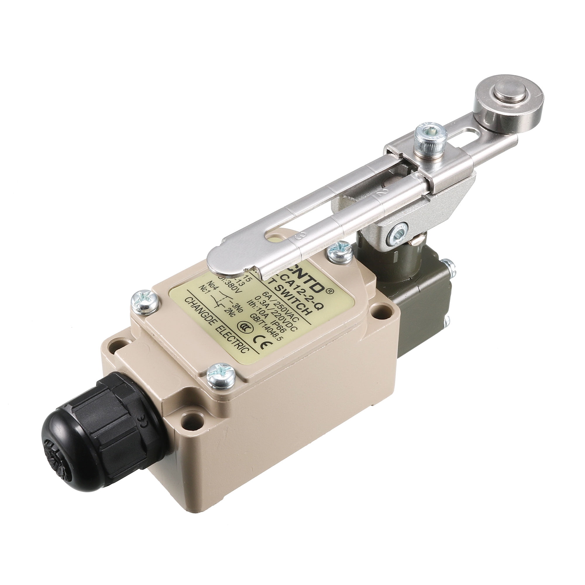 CWLCA122Q Momentary Rotary Adjustable Roller Lever Arm Limit Switch