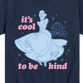 thumbnail image 3 of Disney Princess - Cinderella It's Cool To Be Kind - Toddler And Youth Short Sleeve Graphic T-Shirt, 3 of 5