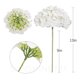 thumbnail image 2 of Cabezas Flores Hortensia Artificial Boda Fiesta Decora 12pzs Xtellar blanco, 2 of 3
