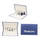 thumbnail image 5 of unbranded Tarjeta En Papel Premium 3D Para Enviar Agradecimiento A En Color Azul, 5 of 7