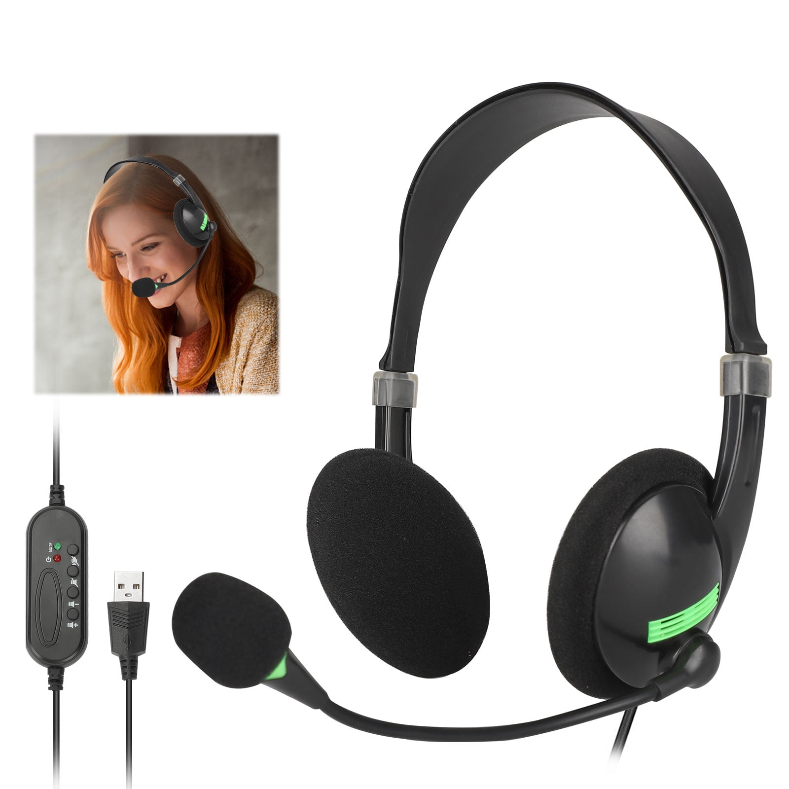 Noise Cancelling Microphone Headset - Homecare24
