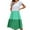 Green, variant on Bigersell Elegant Dresses for Women Evening Party Women's Fashion Casual Short Sleeve Colorblock Summer Round Neck Beach Dress Female Dresses Wedding Guest Regular Midi Dresses, Style 24521, Blue M