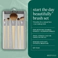 thumbnail image 2 of EcoTools Start The Day Beautiful Makeup Brush Kit, 1 Kit, 2 of 8
