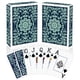 thumbnail image 1 of Naipes Baraja de cartas Paquete de 2 cartas de póquer Juego de naipes con impresión grande gigante para adultos Personas mayores Juegos de cartas para juegos familiares Fiesta nocturna Casino Magic (v, 1 of 5
