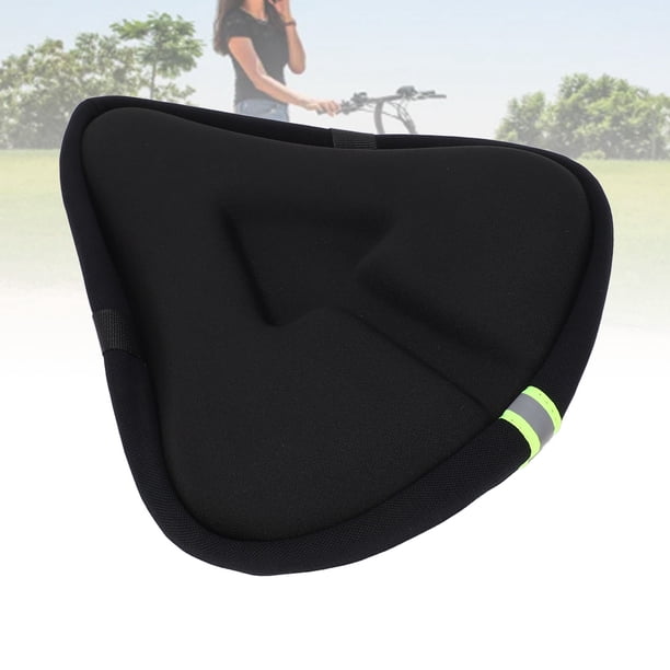 Funda Suave Para Asiento De Bicicleta De Montaña, Cojín Transpirable Para Sillín, Acolchado, Funda Para Sillín De Bicicleta De Secado Rápido Con Ranura De