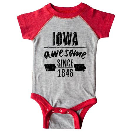 

Inktastic Iowa Awesome Since 1846 Gift Baby Boy or Baby Girl Bodysuit