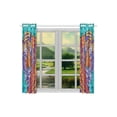 thumbnail image 3 of CADecor Tiger Window Curtain Window Treatments Kitchen Curtains 26x39 inches, 2 Pieces, 3 of 3