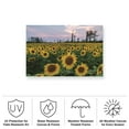 thumbnail image 4 of Kurt Shaffer 'Sunflowers Of Hope' Outdoor Canvas 12x19, 4 of 5