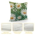 thumbnail image 4 of Creowell  Spring Pillow Cover Watercolor Daisy Hello Spring Decorations Farmhouse Seasonal Pillow Case Decor for Sofa Couch，Multi-Size, 4 of 5