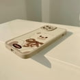 thumbnail image 6 of Cute Retro Bear Bow Soft Phone Case Compatible with iPhone Case (Gray,iPhone 14 Pro Max), 6 of 6