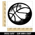 thumbnail image 2 of Basketball Sketch Self-Inking Rubber Stamp Ink Stamper - Blue Ink - Large 1-1/2 Inch, 2 of 7