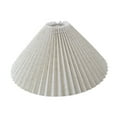 thumbnail image 3 of koolsoo Pleated Lampshade Easy Assembly Floor Lamp Shade for Restaurant Hotel Office Linen, 3 of 9