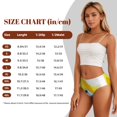 thumbnail image 6 of Gokiu Sml Jeffy Womens Underwear Soft Briefs Ladies Breathable Panties Sexy Lingerie, 6 of 7