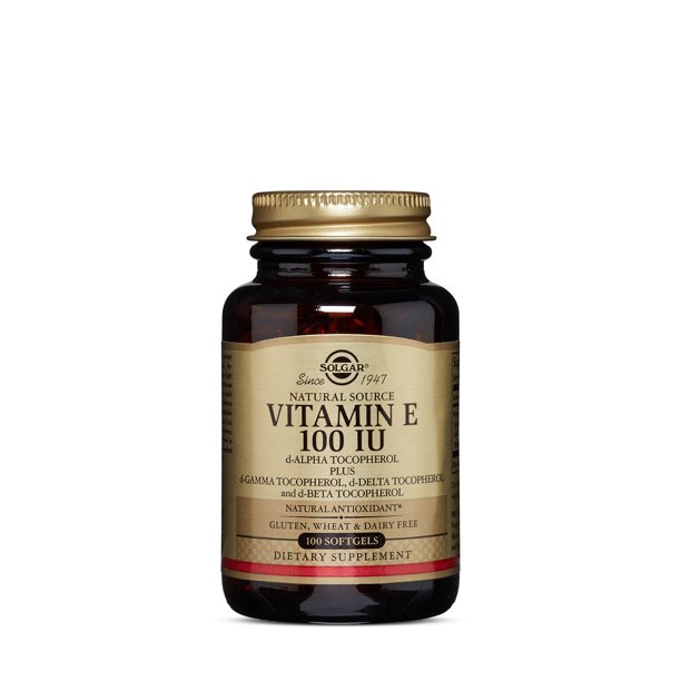 Solgar Vitamin E 100 IU Mixed (dAlpha Tocopherols & Mixed