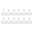 thumbnail image 1 of Unique Bargains Overall Buckles, 12 Pack Retro Metal Suspender Replacement Buckles 38mm, 1 of 5