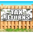 thumbnail image 2 of Tax Returns 13 oz Vinyl Banner With Metal Grommets, 2 of 5
