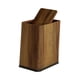 thumbnail image 2 of Cubo de basura para baño, cesto de basura, cubo de almacenamiento con tapa a presión, de basura estrecho para restaurante, guardería, hogar Patrón de madera de nogal, 2 of 8