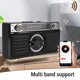 thumbnail image 4 of Radio Portable AM ​​​​FM, Altavoz 4 En 1 Bluetooth, Con Batería, Carga Tipo C, Recepción Transparente De FM, Tiempo De Juego De 18 Horas, Portátil Para Viajes, Jardín, Baño, 4 of 7