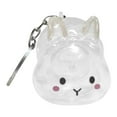 thumbnail image 1 of Botella para recoger pelo de mascota, caja de almacenamiento conmemorativa, recuerdo, regalo conmemorativo portátil con forma de conejo, llavero con Conejo de orejas marrones, 1 of 10