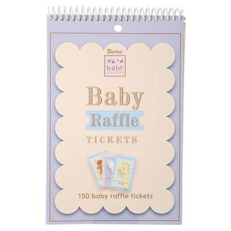 Baby Shower Raffle Tickets Pad 150
