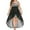 Black, variant on Fesfesfes Plus Size Dress for Women Off Shoulder Sequins Splicing Evening Gowns Mother of the Bride Dress Elegant Solid Wedding Guest Dress Oversize Lace Front Slit Summer Dress